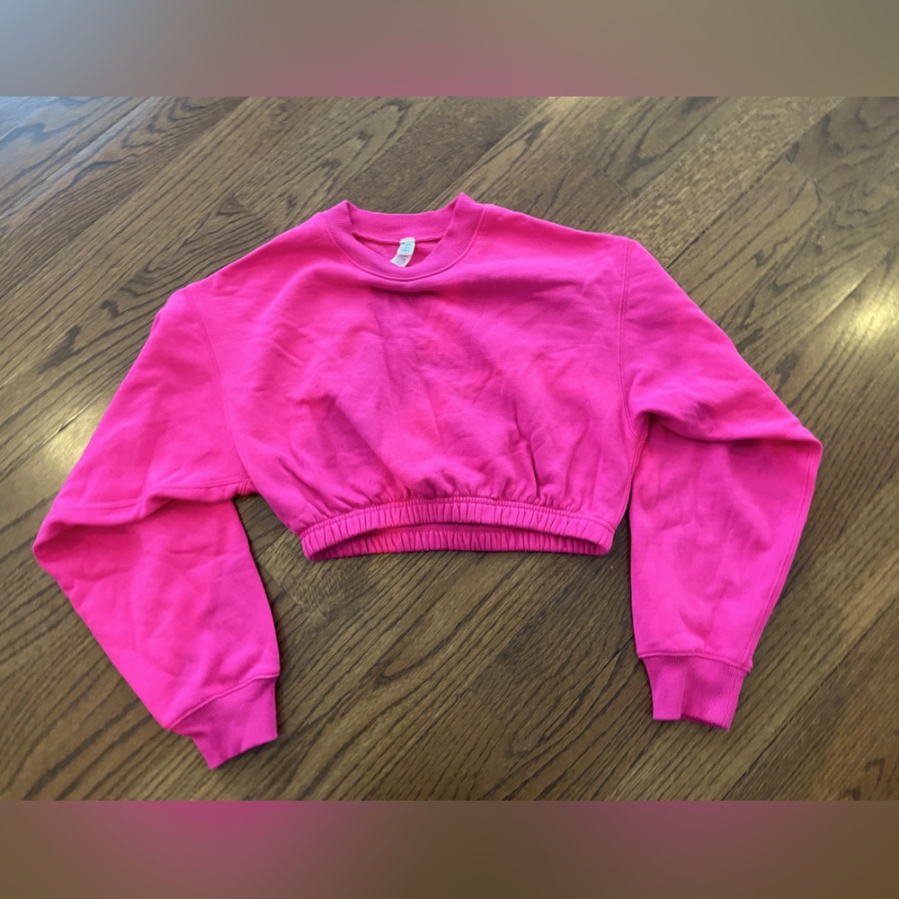Alo cropped sweatshirt